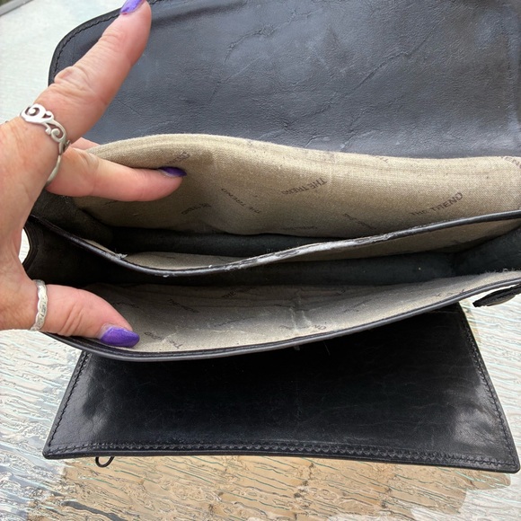 The Trend Black Leather Wrist Purse Bag - Picture 8 of 16